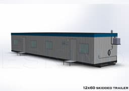 12’×60’ Skidded Office Trailer photo 5